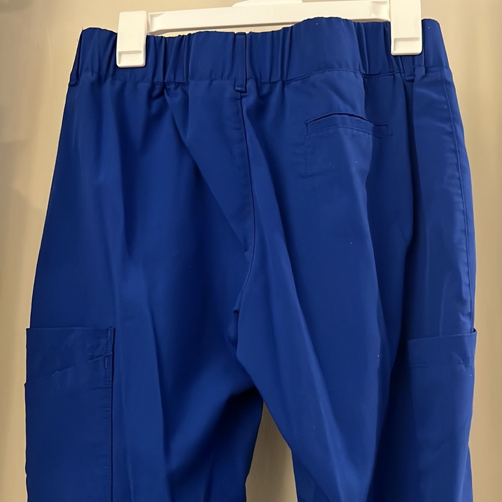 Greys Anatomy blue scrub pants medium petite - Picture 2 of 3